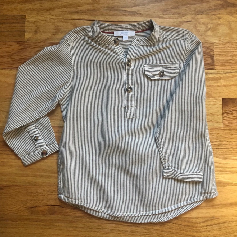 Jacadi toddler striped shirt